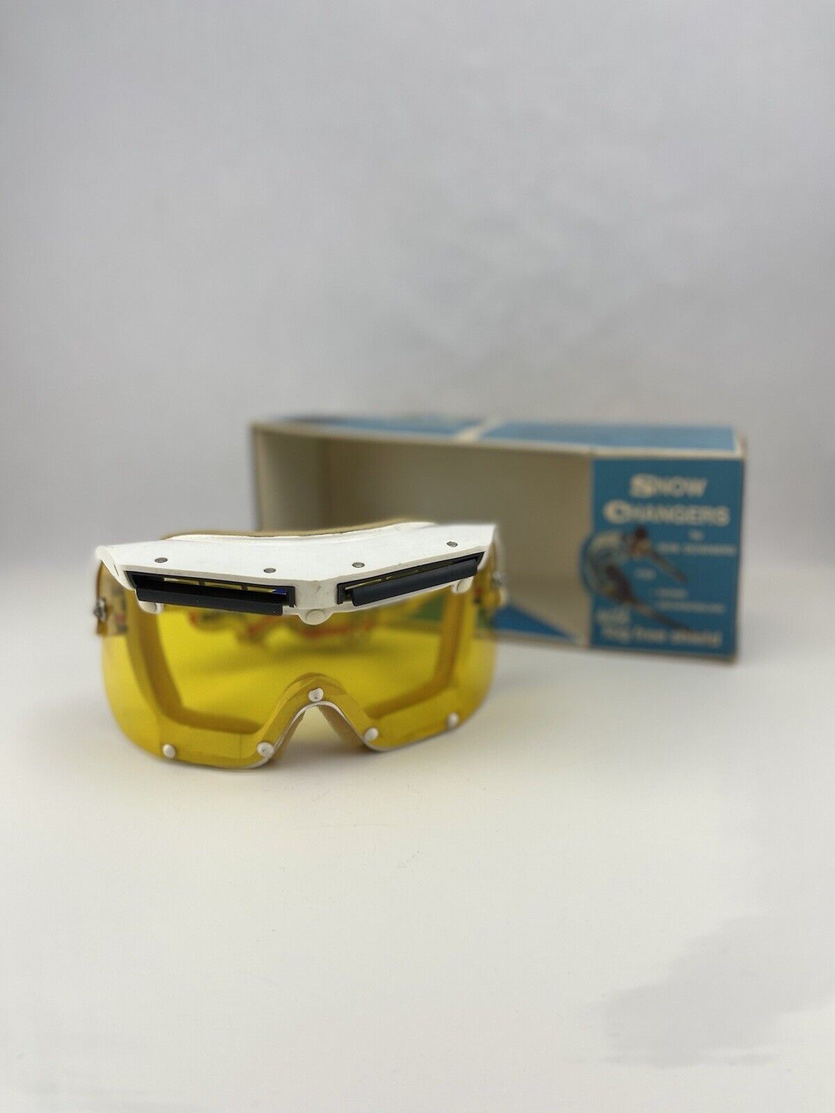 Vtg Snow Changers By Sun Downers Snow Goggles Skiing Snowmobiling Snowboarding