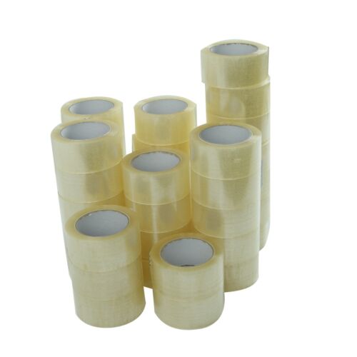 36 Rolls - 2 Inch X 110 Yards (330 Ft) Clear Carton Sealing Packing Package Tape