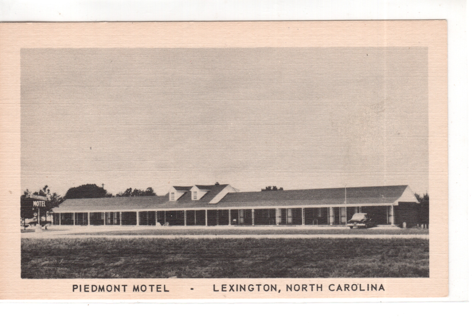 North Carolina N C Lexington Piedmont Hotel M/m C. D. Watson