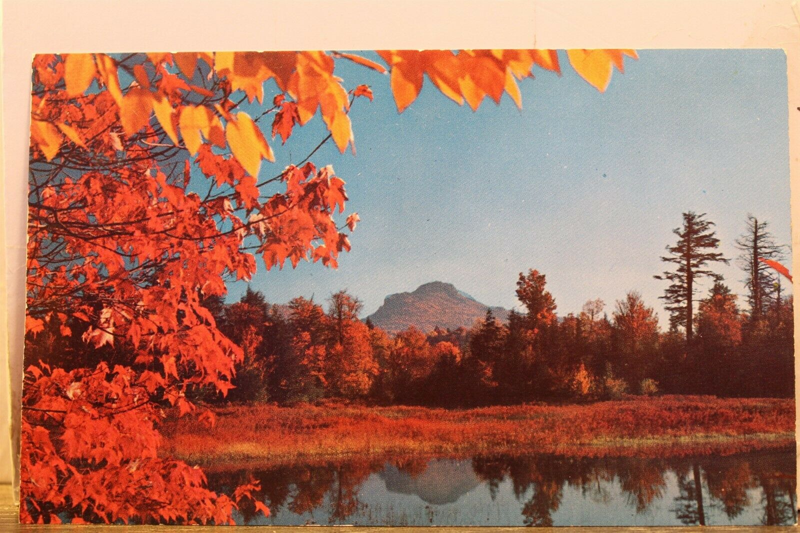 North Carolina Nc Linville Grandfather Mountain Lake Kawana Postcard Old Vintage