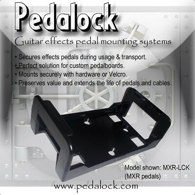 Pedalock - Mxr Effects Pedal Mounting Bracket -  Fits Mxr Small Pedals