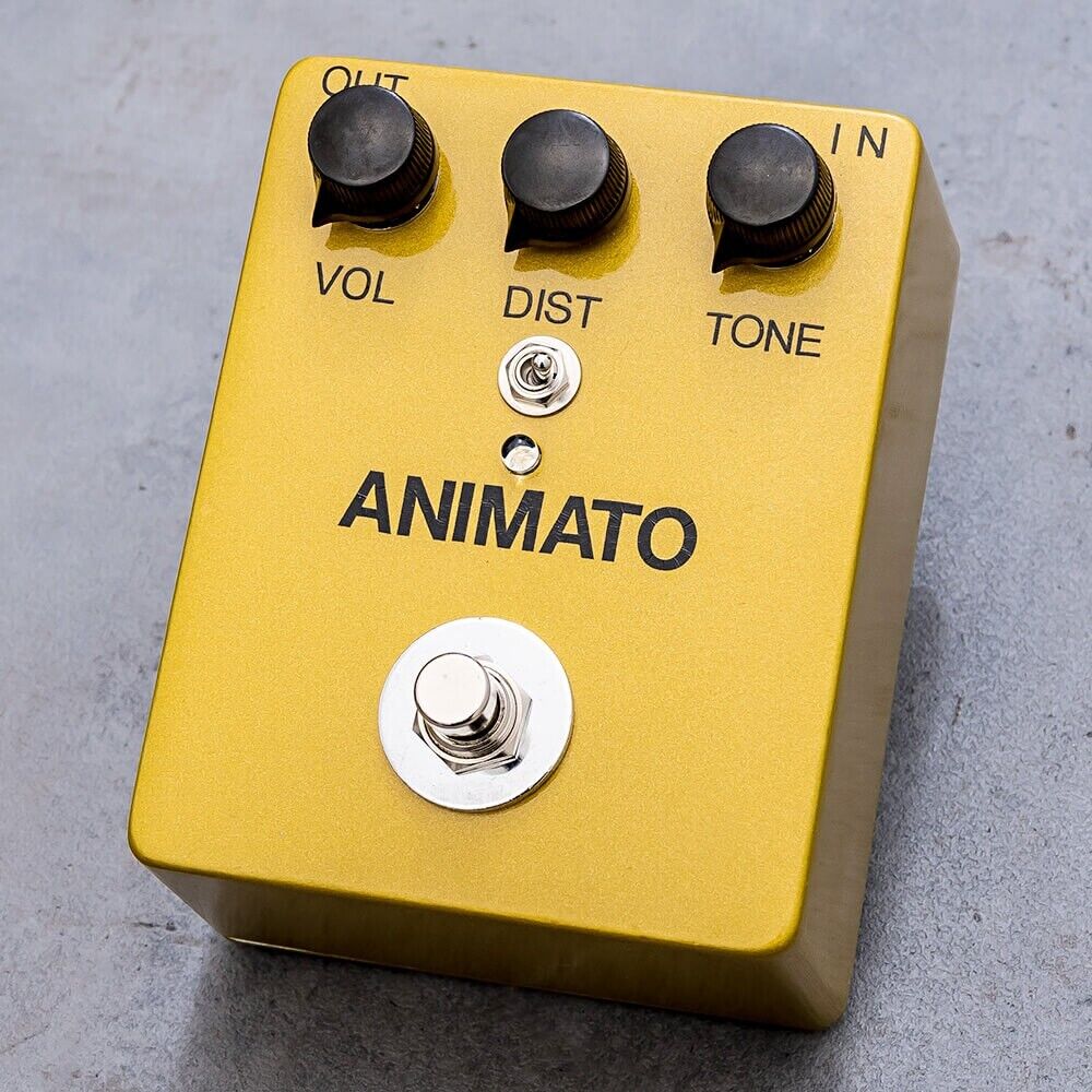 Guitar Effector Processor Human Gear Animato Gold Distortion Rat Drive New